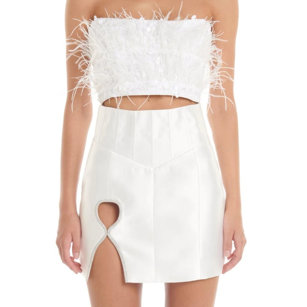 Eliya The Label - Simone Skirt in white